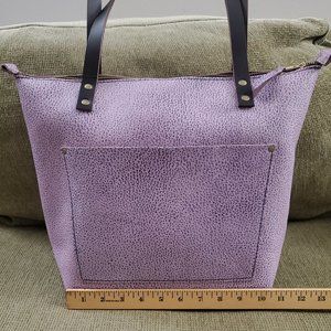 Portland Leather Medium Zip Tote Lilac 🦄 BNNU, $85